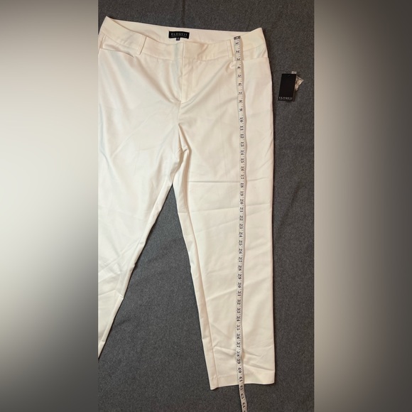 NWT Eloquii White Dress Pants - Picture 3 of 7
